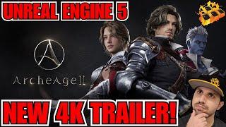 ArcheAge 2 Coming To PC & Console! New 4K Trailer! Unreal Engine 5! Open World Action MMORPG! Clean!