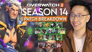 So Orisa is getting buffed AGAIN... - Overwatch 2 Season 14 Patch Breakdown