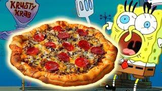 How To Make the KRUSTY KRAB PIZZA from Spongebob Squarepants! | Feast of Fiction