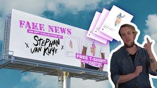 FAKE NEWS: an NFT drop by Stephan van Kuyk - FREE T-SHIRTS! - My first NFT collection!