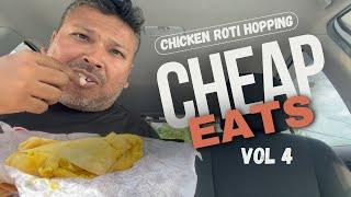 $15 and Under Chicken Roti in South/Central Trinidad