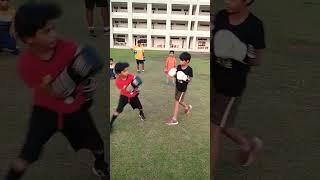 Boxing | kids boxing | control sparring | yavatmal amateur boxing club.