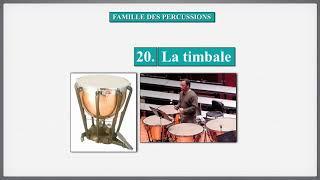 Famille des percussions dr