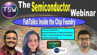 ‍ SiliconScope FabTalks : From Sand to Silicon  | Bhavesh Motwani  &  Jayshree Adwani | TSW