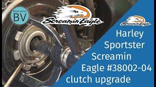 Bikervation - Screamin Eagle Clutch kit #38002-04 installation on the Harley XL1200R.