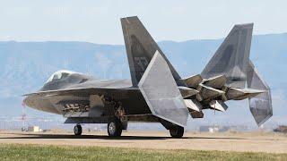 Testing the Aggressive Design of the US F-22 to its Extreme Limit