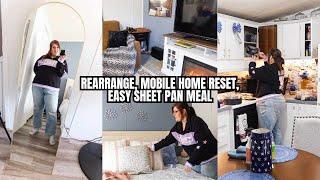 REARRANGING, HOMEMAKING IN THE MOBILE HOME CLEANING RESET MOTIVATION KIMI COPE