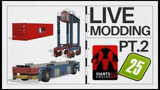 Crane Mod Build Continues: Advanced Modding in Farming Simulator 25