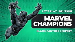 Marvel Champions | Black Panther vs Crossbones | Let's Play Deutsch | Expert | Solo Playthrough