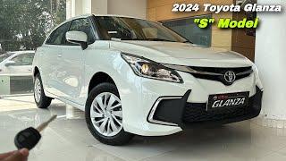 Toyota Glanza S Model 2024 Price & Features ️ Toyota Glanza 2024 Model !!