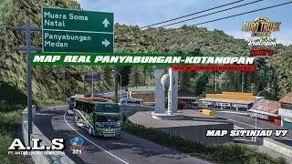 NOSTALGIA BARENG SAMUIK LAMO ALS 371 JERLINER SE 2-1 MEDAN PADANG DILINTAS MANDAILING NATAL | ETS2