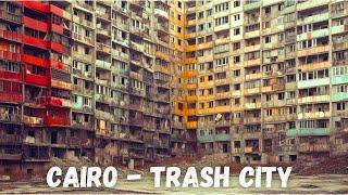 Inside Cairo's SLUM Filled with GARBAGE | Cairo Egypt Walking Tour in 4K