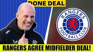 Rangers AGREE Midfielder Deal - DONE DEAL!