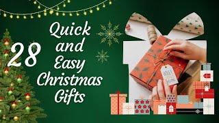 Quick and Easy Christmas Gifts You Can DIY