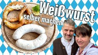 Weißwurst selber machen | Bayerischer Klassiker