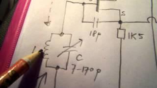 simplified local oscillator 1,2 - 11,5 MHz (with J310 FET)