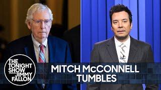 Mitch McConnell Takes a Tumble During Senate Lunch, New Jersey Blocks Book Ban | The Tonight Show