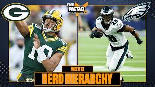 Herd Hierarchy: Packers reappear in Colin's Top 10, Eagles soar in Week 13 | NFL | THE HERD