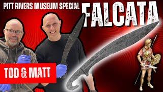 EXCEPTIONAL Iberian FALCATA SWORD at the Pitt River Museum with @tods_workshop