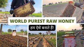 Purest Wild Raw Honey ऐसे बनता है | 100% Pure Honey Direct From Our Farm