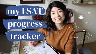 How To Bullet Journal for the LSAT | 5 LSAT Habit Trackers for SUCCESS