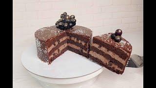 Bake ONE CAKE! CHOCOLATE MILK GIRL cake with A TWIST! WITHOUT A MIXER! A very delicious cake