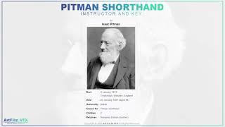 Introduction of Sir Isaac Pitman ShortHand | ArtFilm VFX