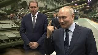 Владимир Путин назвал российский танк Т-90 "Прорыв" лучшим в мире