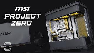 INSANELY clean MSI Project Zero Build