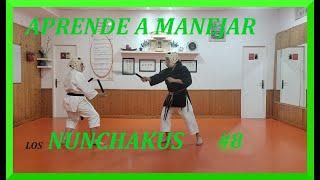 aprende a manejar los nunchaku 8  #karate   #nunchaku  #ninja #kobudo