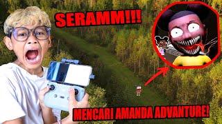 DRONE MENEMUKAN NAMPAK AMANDA ADVENTURE DI HUTAN SERAM!!! BOCIL LARI KETAKUTAN!