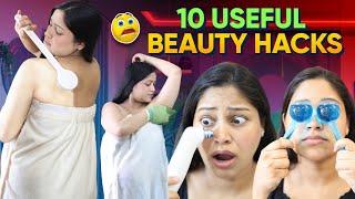  शरीर पर सालो की जमी काली मैल की परत तुरंत हट जाएगी 10 Useful Beauty Hacks My Pamper Routine ️