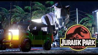 T-Rex Attack - Lego Jurassic World Playthrough Part 2 (No Commentary)