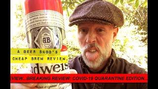 Budweiser Beer Review by A Beer Snob's Cheap Brew Review