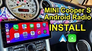 Installing an Android Head Unit in a MINI Cooper with Harman Kardon! (R50, R52, R53 + HK Enabler)