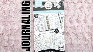 Journaling Sticker Book Flipthrough | At Home With Quita