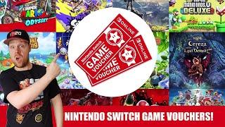 How To Use Nintendo Switch Game Vouchers!