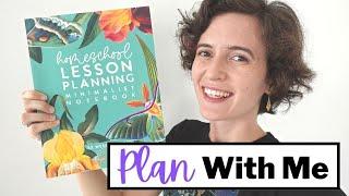 *QUICK AND EASY* WEEKLY HOMESCHOOL PLANNING | My Homeschool Planning Routine & Tips