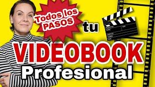 VIDEOBOOK PROCOMO hacer un VIDEOBOOK/ Reel Actoral PASO a PASO 2024