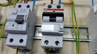 Test Disjunctoare Diferentiale Tip A ,30mA [Siemens][Hager][Gewiss][ETI][ABB][Schneider]