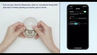 How to Connect Sleep A20 to Bluetooth | soundcore Support