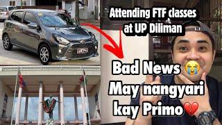 NAAKSIDENTE AT NASIRA SI PRIMO? + GOING TO UP DILIMAN FOR MY PHD CLASS | JADEN YAEL