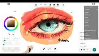 Free draw 2 Semi Realistic Eye