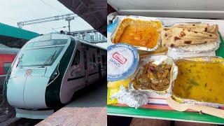 Food in Vande Bharat Express | Rs 364 Inc Gst Charged for Veg | RJY to Secunderabad