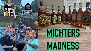 Michters MADNESS! @PratertheTater Some amazing whiskeys. Watch till end for GIVEAWAY info. #michters
