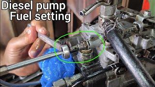 Toyota 1hz diesel pump fuel setting - Toyota 1hz fuel injection pump