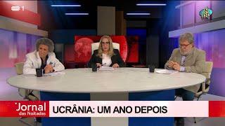 “JORNAL DAS NOITADAS – Ucrânia: Um Ano Depois” | Cá Por Casa | RTP