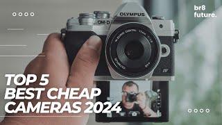 Best Cheap Cameras 2024  Top 5 BEST Budget Mirrorless Camera of (2024)