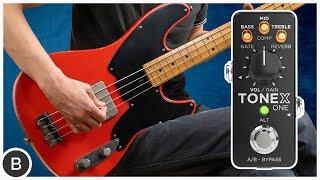 AMAZING MINI AMP SIM PEDAL FOR BASS | IK Multimedia ToneX One