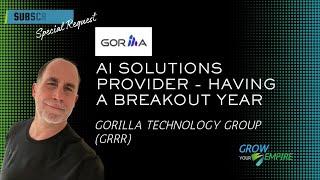 Gorilla Technology Group (GRRR)  AI Solutions Provider Breakout Year #Investing #GrowYourEmpire